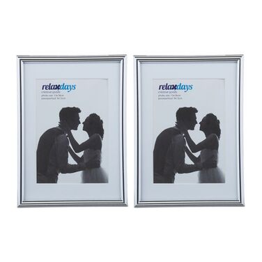 Relaxdays Bilderrahmen 2er Set 13 x 18 cm