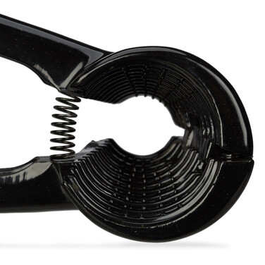 Relaxdays Nussknacker Schwarz 2 in 1
