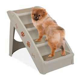 Relaxdays Hundetreppe 4 Stufen