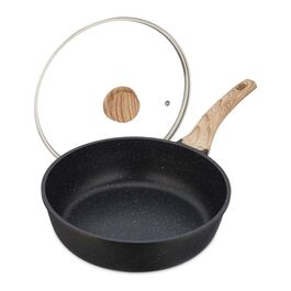 Relaxdays Schmorpfanne mit Deckel