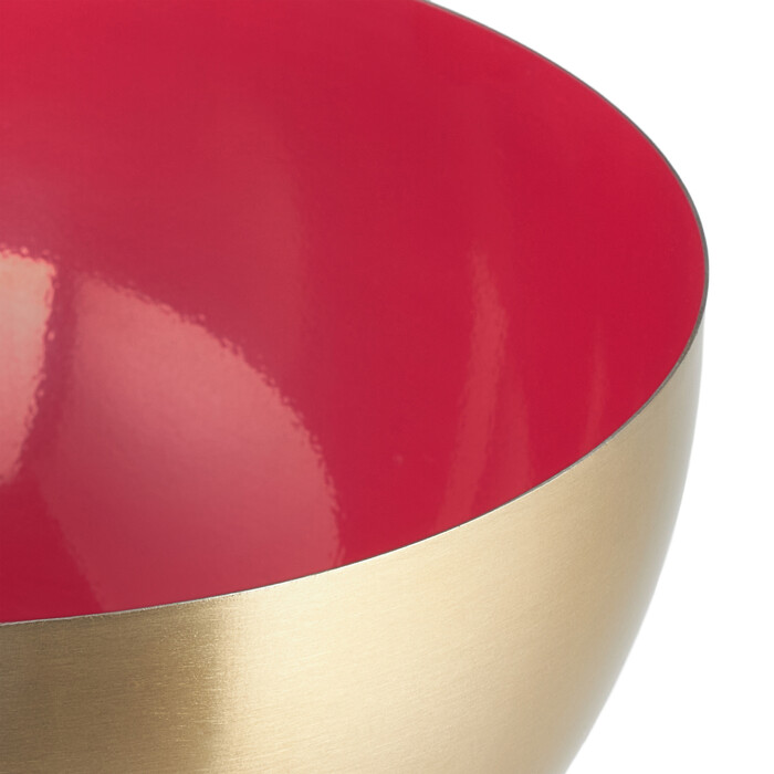 Relaxdays Edelstahl Salatschüssel Ø 25 cm