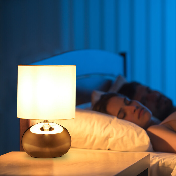 Relaxdays Nachttischlampe Touch