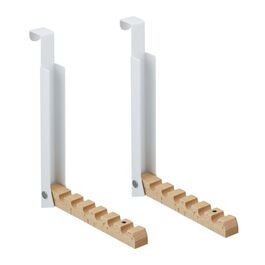 Relaxdays Klappbare Türgarderobe 2er Set