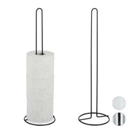 Relaxdays Ersatzrollenhalter 2er Set für Bad