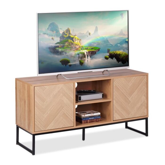 Relaxdays TV Lowboard Retro-Design