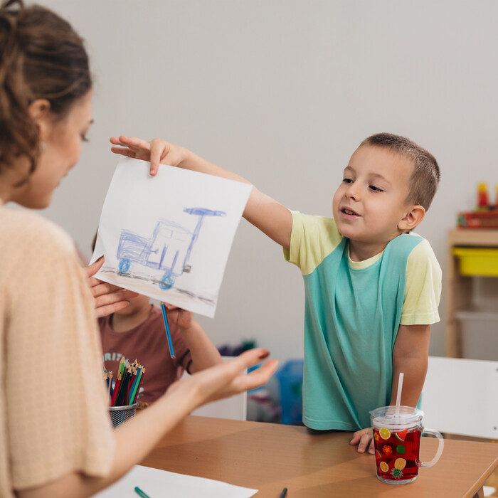 Relaxdays 2er Set Kindergläser mit Früchte-Motiv