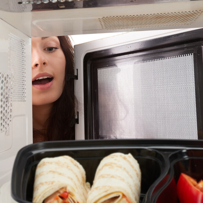 Relaxdays 10er Set Meal Prep Boxen 2 Fächer