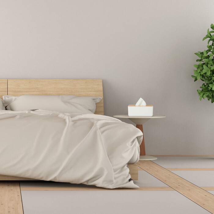Relaxdays Kosmetiktücher Box mit Holz-Deckel