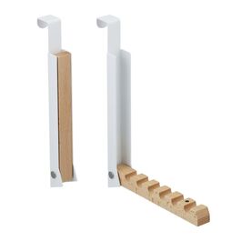 Relaxdays Klappbare Türgarderobe 2er Set