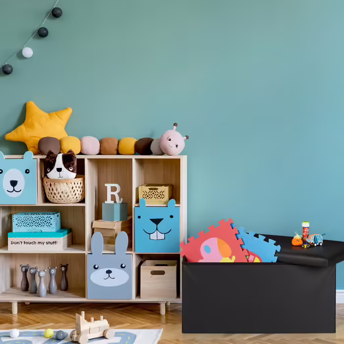 Relaxdays Sitzbank Kunstleder