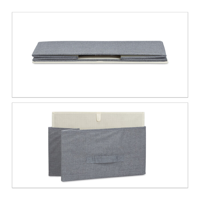 Relaxdays Regalsystem verschiedene Varianten grau