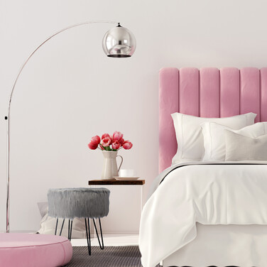 Relaxdays Fellhocker grau