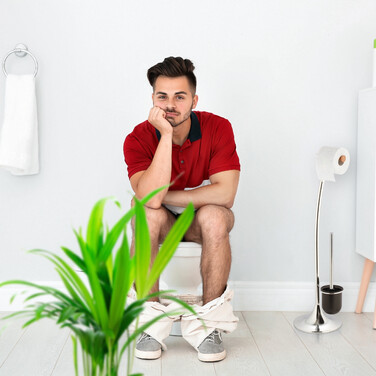 Relaxdays Toilettenbürste 2er Set + 4 Ersatzköpfe