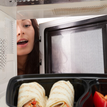Relaxdays 10er Set Meal Prep Boxen 2 Fächer