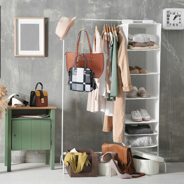 Relaxdays Handtaschenbügel 6 Haken