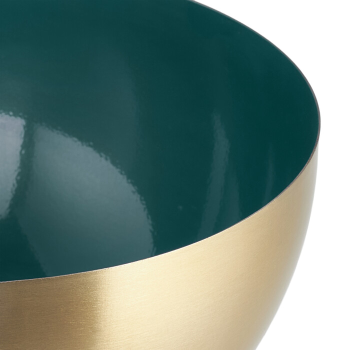 Relaxdays Edelstahl Salatschüssel Ø 25 cm