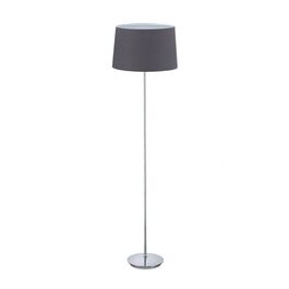Relaxdays Stehlampe mit Stoffschirm