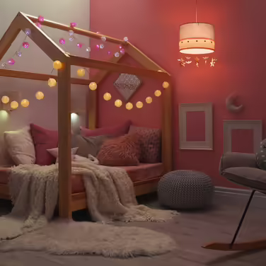 Relaxdays Hängelampe Kinderzimmer Himmel