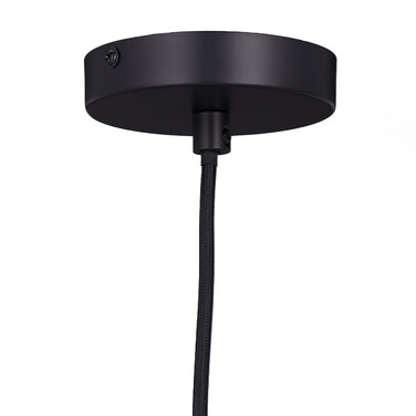 Relaxdays Vintage Pendelleuchte schwarz