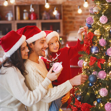 Relaxdays Weihnachtskugeln im 72er Set
