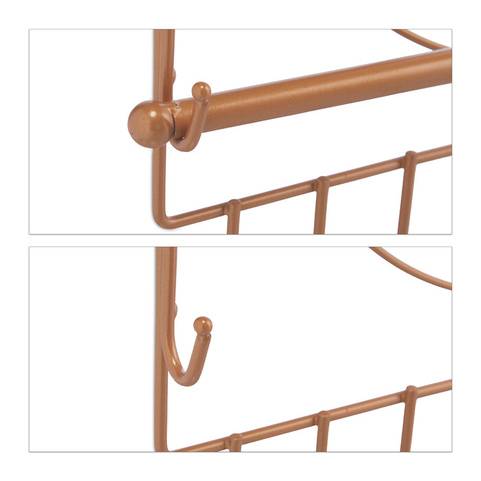 Relaxdays Wand Schmuckhalter