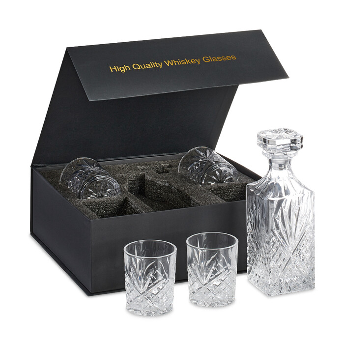 Relaxdays 5-teiliges Whisky Set