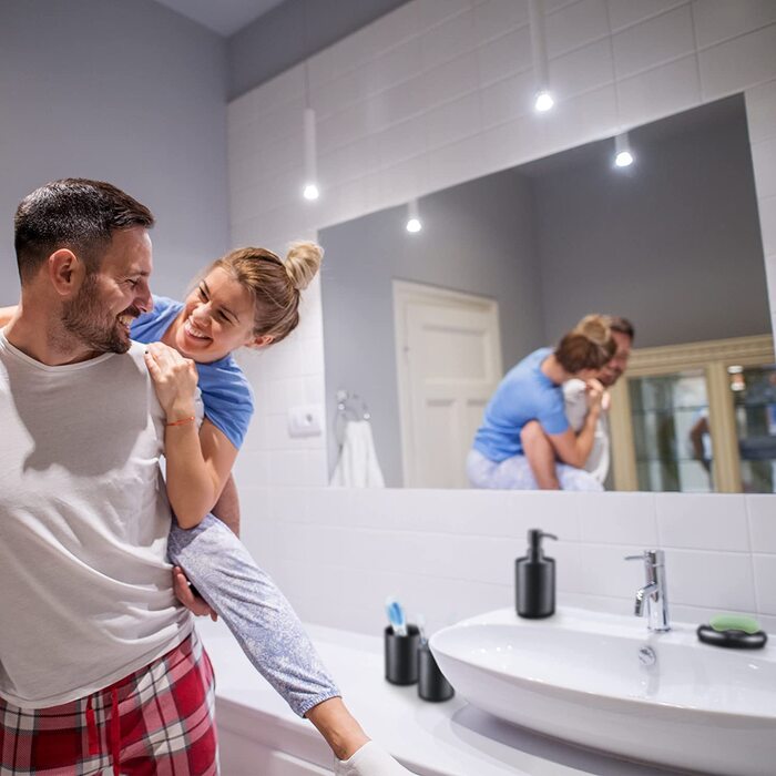Relaxdays Badezimmer Set, 5-TLG., Badaccessoires Edelstahl gebürstet, komplette Badezimmerausstattung, modern, anthrazit
