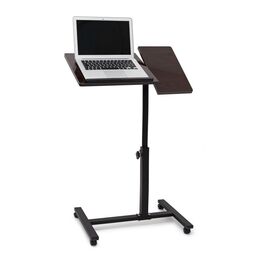 Relaxdays Laptoptisch höhenverstellbar Holz