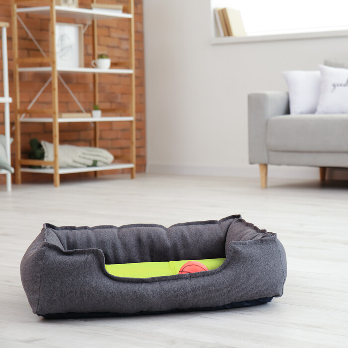 Relaxdays Grüne Kühlmatte für Hunde