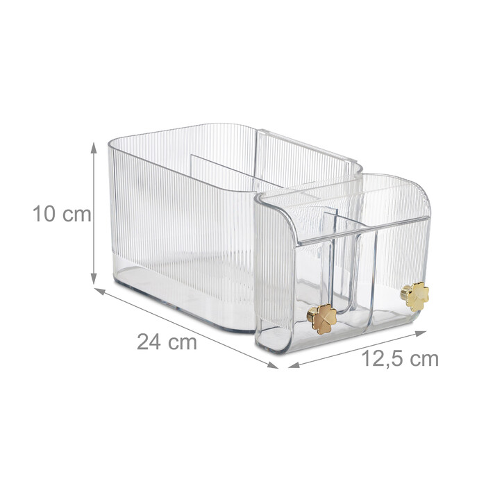 Relaxdays Kosmetik Organizer Wand