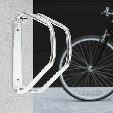 Relaxdays Fahrradständer Wand einstellbar