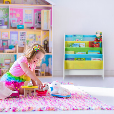 Relaxdays Kinder Bücherregal