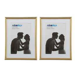 Relaxdays Bilderrahmen 2er Set 15 x 20 cm