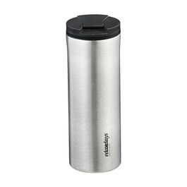 Relaxdays Thermobecher Edelstahl 400ml