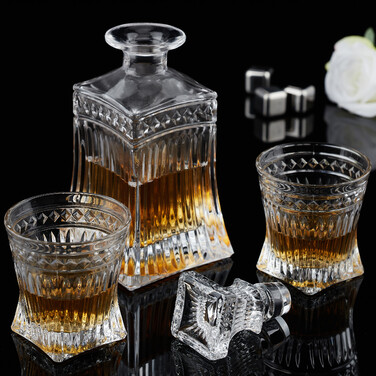 Relaxdays Whisky Set 5-teilig