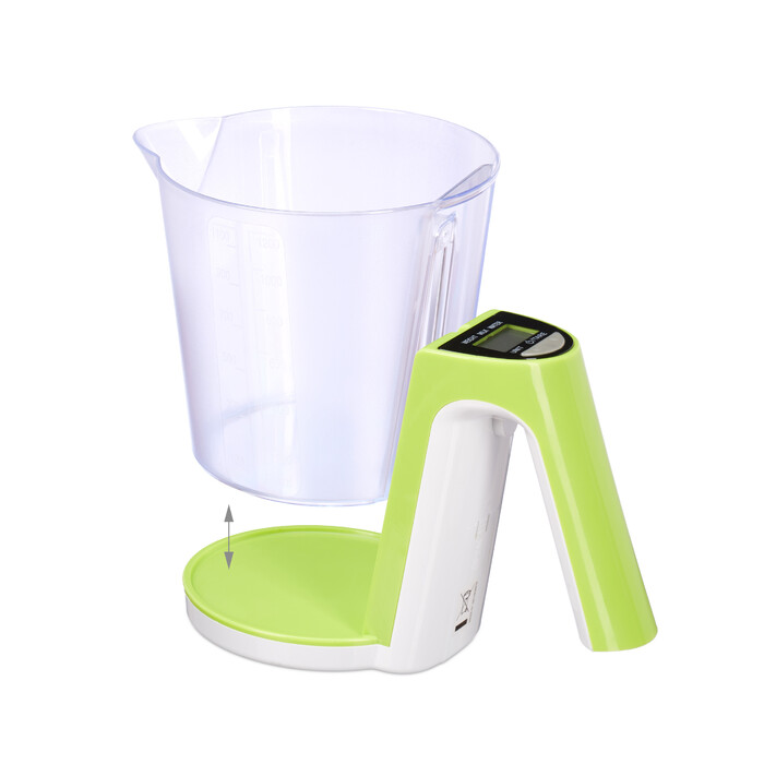 Relaxdays Messbecher mit digitaler Waage