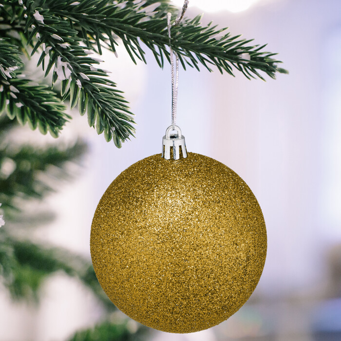 Relaxdays Weihnachtskugeln im 110er Set