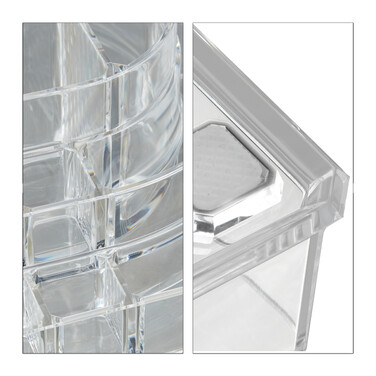 Relaxdays Make Up Organizer mit 4 Schubladen