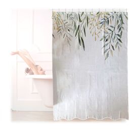 Relaxdays Duschvorhang 180x200 cm mit Motiv
