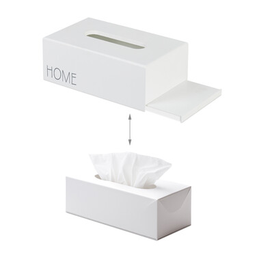 Relaxdays Taschentuchbox 'Home'