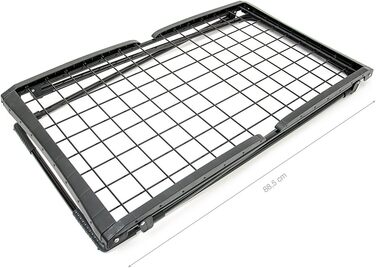 Relaxdays Standtrockner H x B x T: ca. 104 x 169 x 54,5 cm wetterfester Wäschetrockner klappbar mit Wäscheleinen und einer Trockenlänge von 13 m für Wäsche, Kleidung, Textilien etc, schwarz