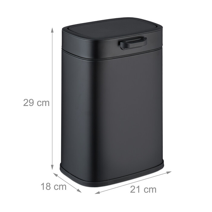 Relaxdays Küchenmülleimer hängend 5l