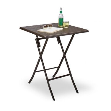 Relaxdays Gartentisch klappbar BASTIAN