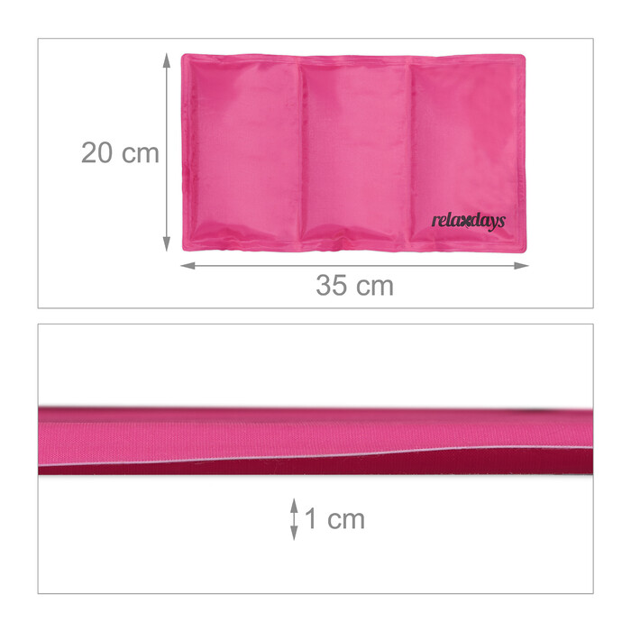 Relaxdays Pinke Kühlmatte für Hunde