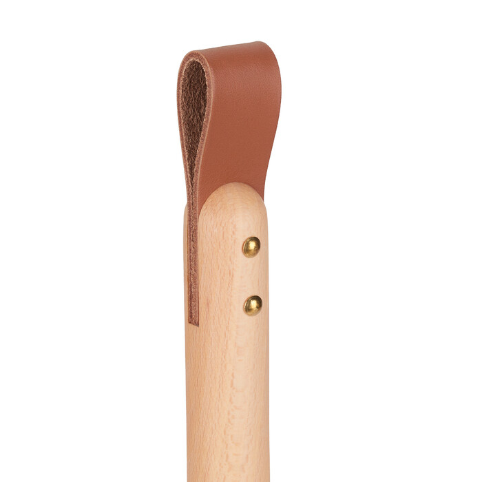 Relaxdays Eckiger Küchenrollenhalter aus Holz