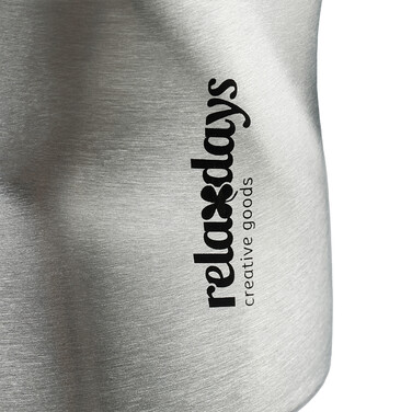 Relaxdays Thermobecher Edelstahl 500ml