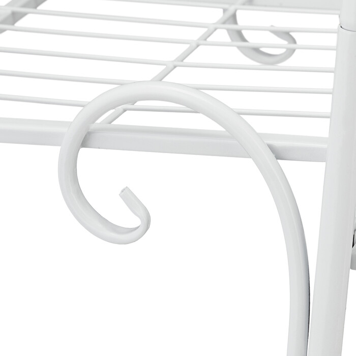 Relaxdays Metall Blumentreppe