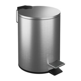 Relaxdays Kosmetikeimer Edelstahl 3 Liter