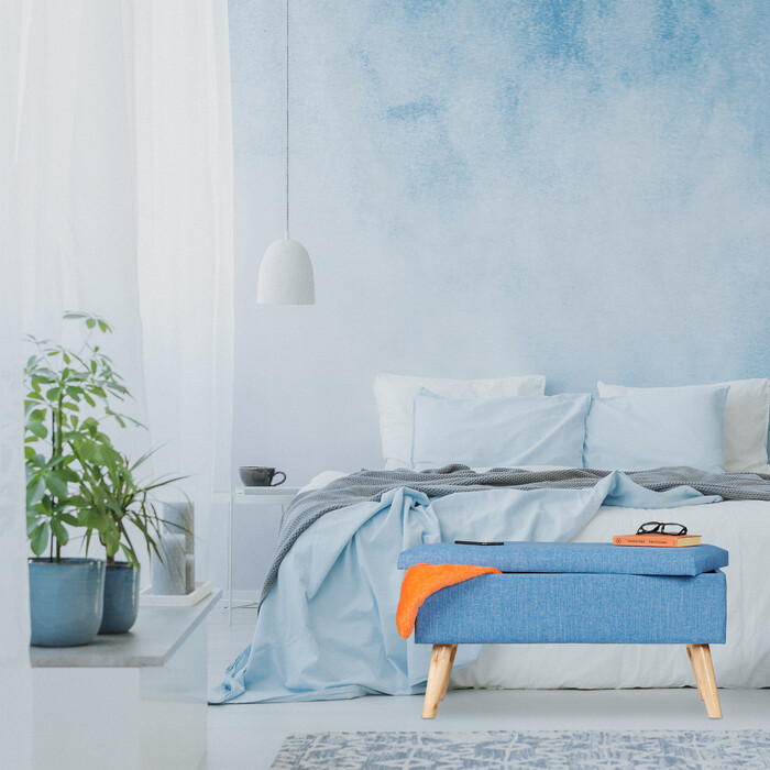 Relaxdays Sitzbank mit Stauraum