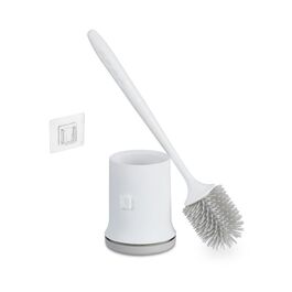 Relaxdays Toilettenbürste mit Wandhalterung